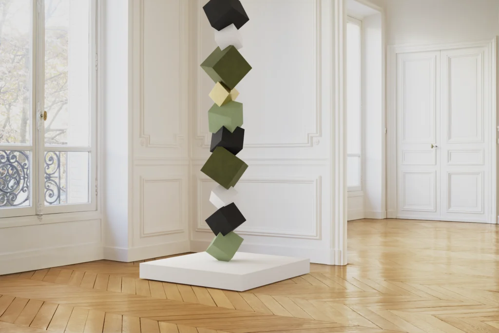 Pyrite Sculpture Stanislas Garaud Appartement Haussmannien Paris